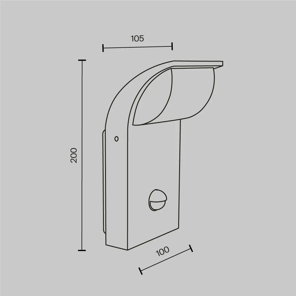 Настенный светильник (бра) Outdoor O446WL-L7GF3KSR Stock 7 W 3000 K IP 44 -  купить у официального дилера Outdoor по акции в Москве с доставкой по России